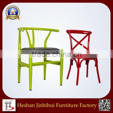 Hot sale more color wedding Y cross back chair