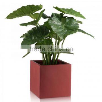 nersery hotel vertical matt red antique pot planter