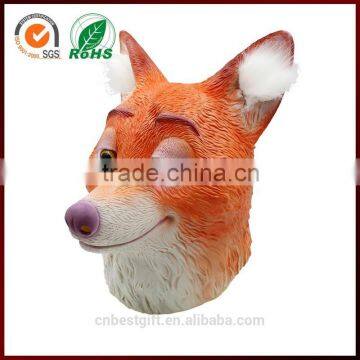 Halloween Full Head Female Sexy Fox Movie Anime Latex Mask photo-2