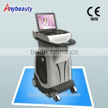 1550 nm erbium glass optical fiber laser for ance scar removal