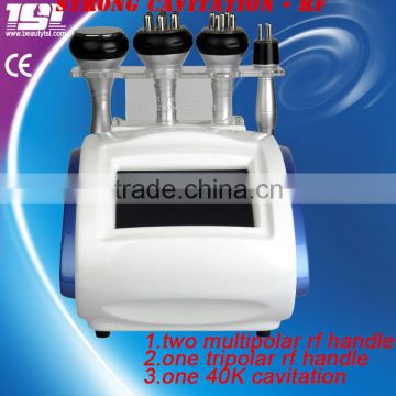 On promotion home cellulite cavitation multipolar tripolar rf machine