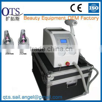 Q-switched ND YAG laser with 1064 nm 532nm to remove tattoo effectively