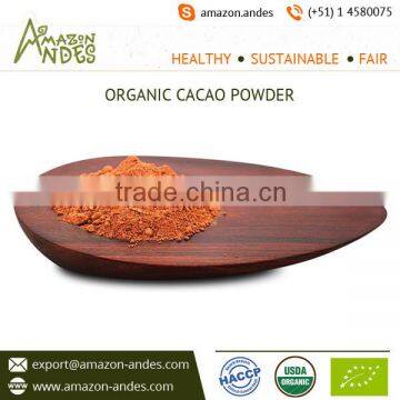 Precisely Processed Organic Raw Cacao Powder for Biscuits Making