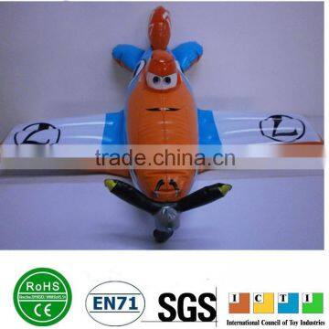 Inflatable hot popular with yiwu factory price inflatable cartoon design airplane toys for kids