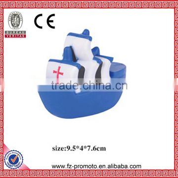 Promotional PU Stress Ship PU Foam Ship