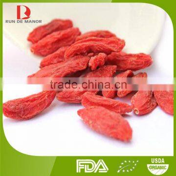 new harvest Chinese high quality organic Chinese wolfberry/dried goji berries