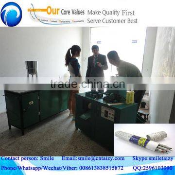 Taizy brand factory prices energy recycling waste paper pencil making machine