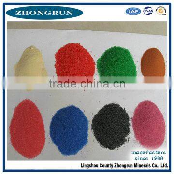 whosale price natural colored sand/red sand