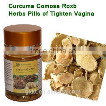 herbal pills women vagina tightening from Curcuma comosa Roxb extract