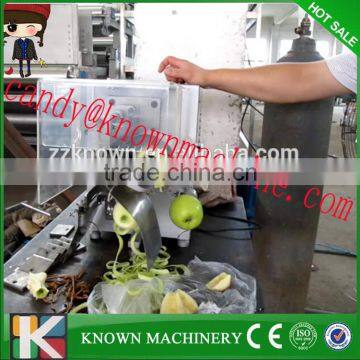 apple peeling and cutting machine