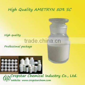 High quantity herbicide Ametryn 50% SC,97%Tech, 80%WDG