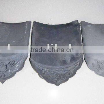 Types of roof tiles,Chinese clay style