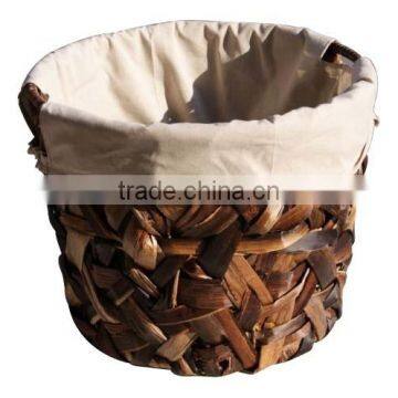 Asian useful sedge basket, hot new design 2015 for exporting