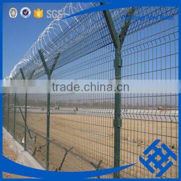 BTO22 Razor Ribbon Wire Galvanized Razor Barbed Wire Mesh Fence photo-5
