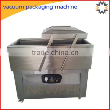 Food factory single double chamber electric vacuum packaging machine