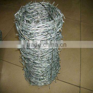 the buyer of electro-galvanized barbed wire(factory price)