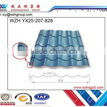 2016 Popular Galvalume Corrugated Trapezoid Roofing Sheets, Prepainted Steel Tile, Sell to Importers/traders photo-3