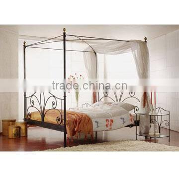 2012 good selling Wrought Iron Bed home furniture