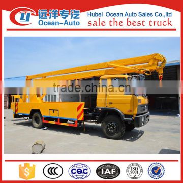 hot selling dongfeng 20m truck mounted aerial work platform for sale