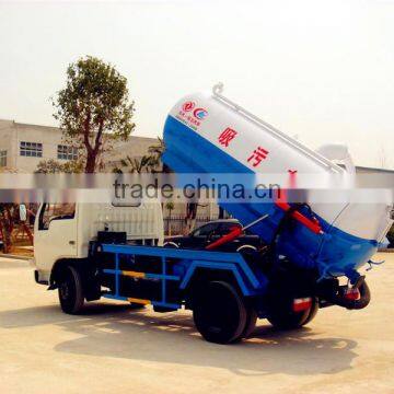 Chinese Famous Brand 4000l Dongfeng Sewage Trucks for Good Sale photo-3