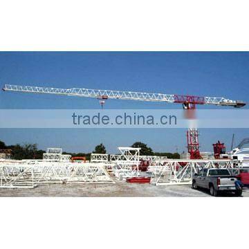 flat-top crane TC5510BP with 55m working radius