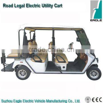 4 seater Electric street legal golf carts, EG2048HSZR