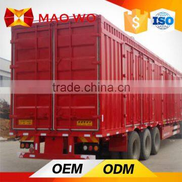 Tri-axle Dual Wheel Van Type Strong Utility Box Trailer photo-2
