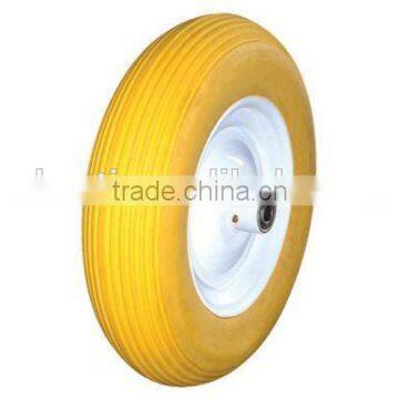 Solid Rubber pu Foam Tyre Wheel for Hand Trolley photo-2