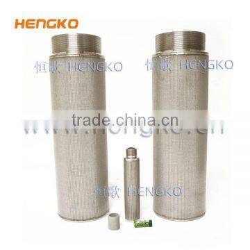 SS 316 Stainless Steel Porous Cylindrical Filter photo-4