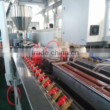 Co-extrusion WPC Profile for Window and Doors, Flooring, Wall Cladding,ceiling Making Machine photo-5