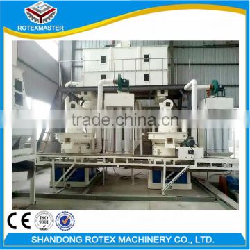 CE approved Vertical ring die wood Pellet Mill for sale with capacity of 1-1.5 t/h