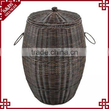 S.D felt storage basket for dirty cloth, laundry baskets trolley