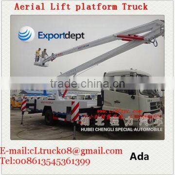 high altitude aerial working truck,used lifted trucks