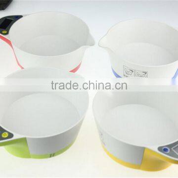 High precision decorative bowl style digital food balance