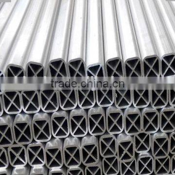 Hollow aluminum extrusion profile 6063-T5