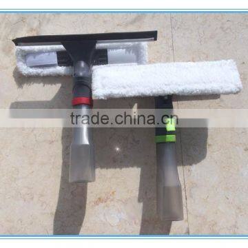 Spray Window Brush Window Cleaner With Microfiber and Rubber Wiper Strip photo-5