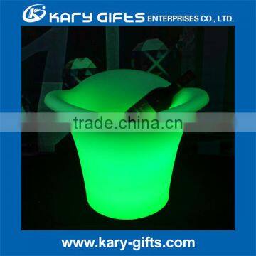 Luminous Garden Plastic Led Flower Pot Rechargeable Flower Planters photo-5