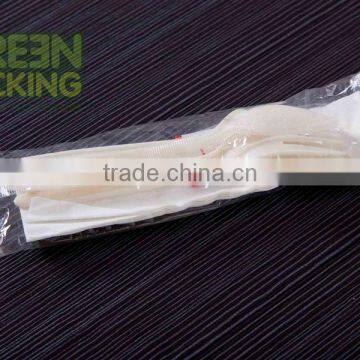 Biodegradable flatware pack