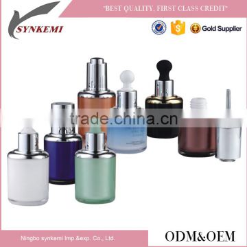 50ml acrylic bottles with silicone bulb dropper