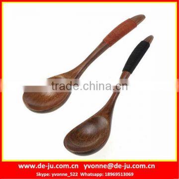 Japanese Wooden Table-Ware Small Soup Spoon