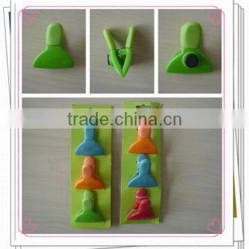 Magnetic Plastic Paper Clip With Diffierent Colors photo-4