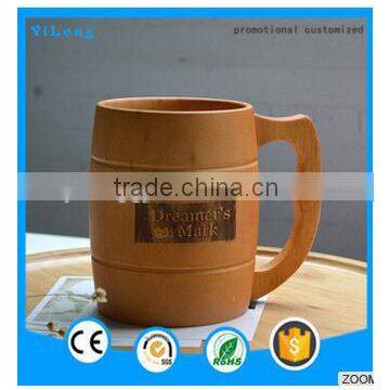 Custom Brand Design Life Coffee Starbucks Drink Wooden Cup photo-5