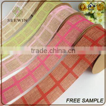 2017 Cheap Wedding Dcorative Wholesale Grosgrain Ribbon With Mesh Fabric photo-6
