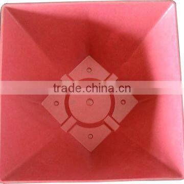 300*205 Biodegradable Colorful Plant Fiber Flower Pot photo-2