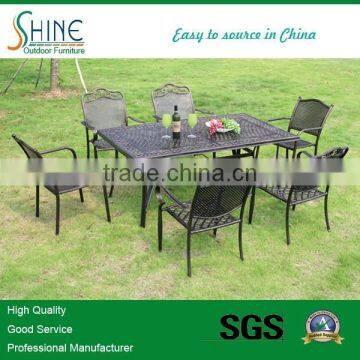 Cast Aluminum Patio Sets/Patio Garden dining Furniture SCAF021