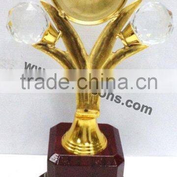 High Quality Metal Trophy For Christmas Decoration