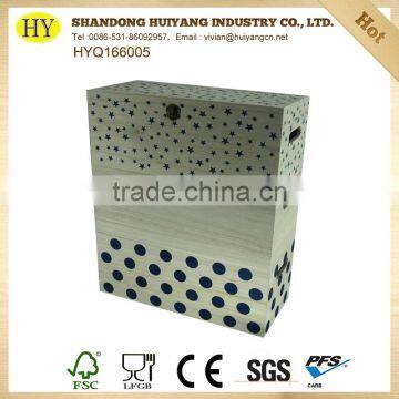 custom wholesale factory wooden packaging box