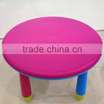 Carton Style Colorful Plastic Kids Table and Chair Set photo-6