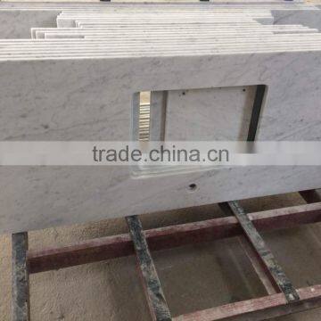 2017 New cheap Hot sale white Carrara White Countertop Marble countertop