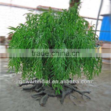 Plastic Artificial Weeping Willow Tree for Home Decoration BTR014 GNW